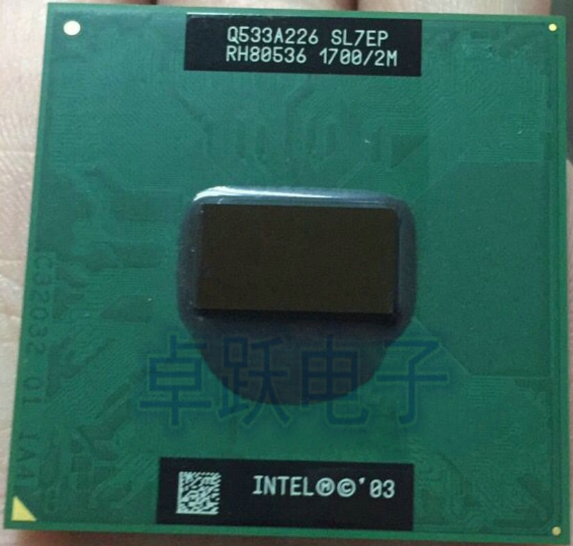  Ʈ CPU PM735 SL7EP 1.7G 2M scrattered piec..